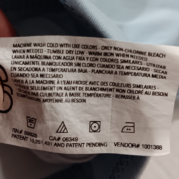 Gloria Vanderbilt Women's (Size 8) Pale Sky Pull-On Denim Bermuda Shorts - Picture 5 of 9